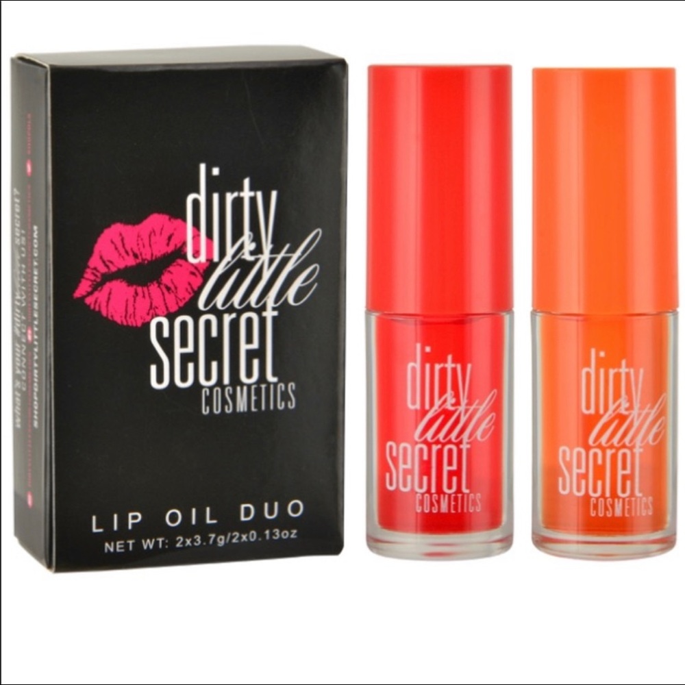 New- Dirty Little Secret Lip Oil Duo